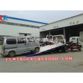 Plataforma del carro de remolque de China de EuroIV 4-5t para la venta, pequeño 4X2 remolque de la venta de Dongfeng para la venta